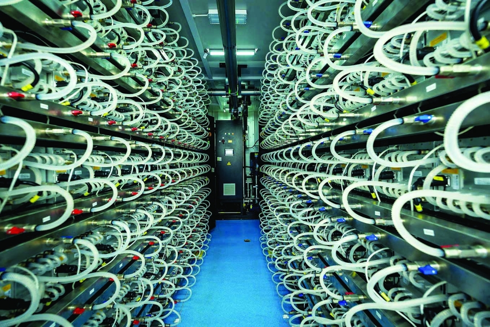 Crypto mining farm in Salalah (Picture for illustration only)