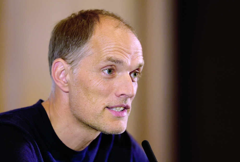 England manager Thomas Tuchel during a press conference to announce England squad at Wembley Stadium, London. — Reuters