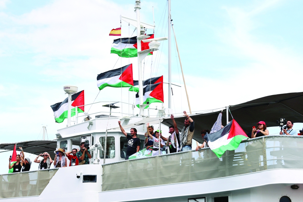 Greta Thunberg and other activists