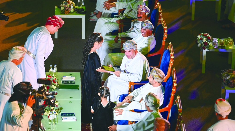 HH Sayyid Marwan bin Turki al Said, Governor of Dhofar, launching the initiative on Sunday.