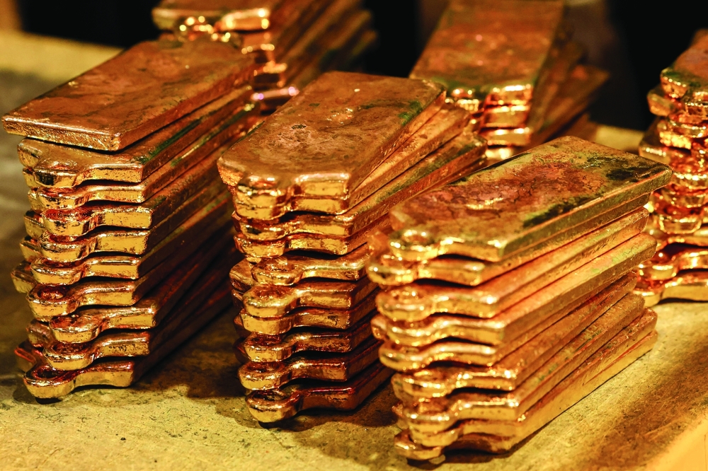 Gold bullion can be seen after being removed from casts at the ABC Refinery smelter in Sydney on April 29, 2025. The price of gold hit a record high above $3,500 on September 2, 2025, signalling investors are seeking out safe havens in the face of global economic uncertainty. (Photo by DAVID GRAY / AFP)