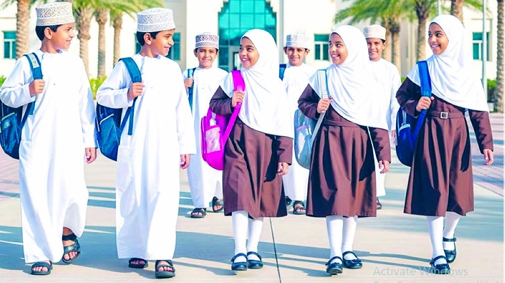 In the first week of the school year, an atmosphere of excitement was observed among students.