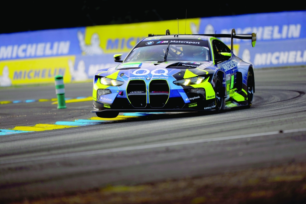 No 46 BMW M4 LMGT3 line-up of Al Harthy, Rossi and Kelvin van der Linde is taking a good level of optimism into round six of the FIA WEC campaign.