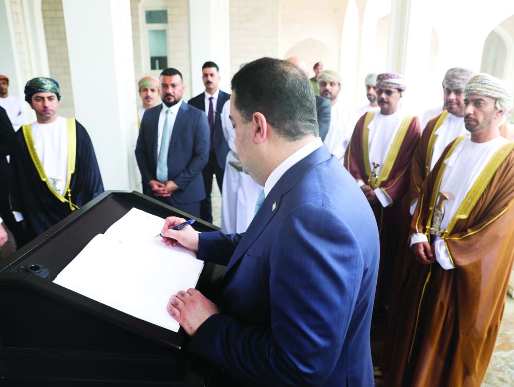 Prime Minister of Iraq visits Museum of Frankincense Land in Salalah
