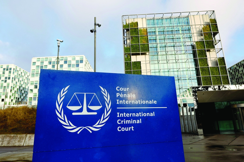 A general view of the International Criminal Court, in The Hague. — Reuters