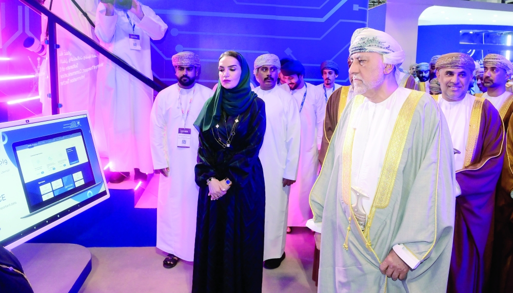 HH Sayyid Shihab bin Tarik al Said, Deputy Prime Minister for Defence Affairs, presided over the opening ceremony of the 34th edition of the Global Technology Exhibition 'Comex 2025'