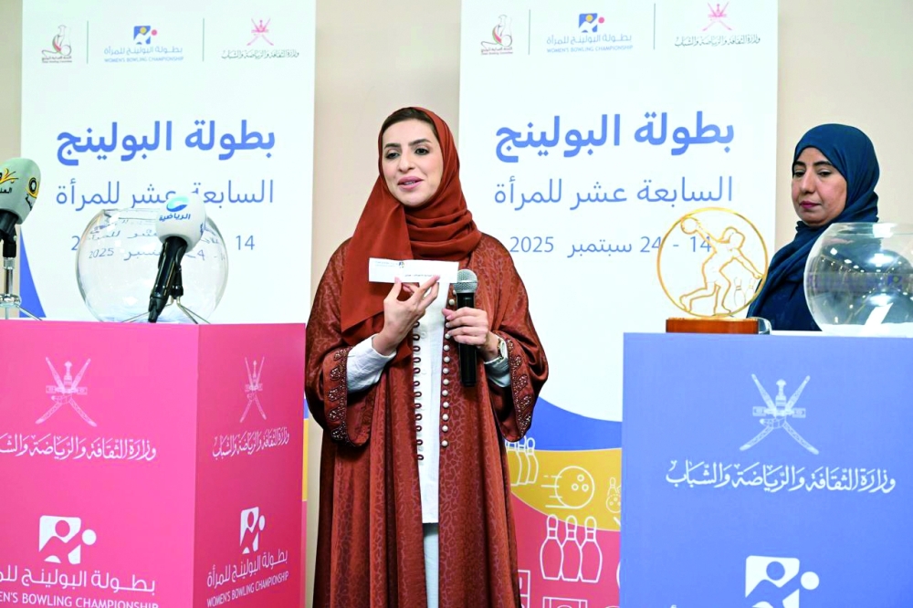 The championship will take place from September 14 to 24 at the Fun Zone Hall in Qurum.