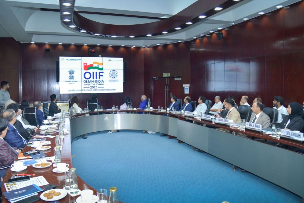 Invest Oman organised the “Advantage Oman — India” Business Dialogue, a roundtable that gathered prominent investors and executives of leading Indian companies.
