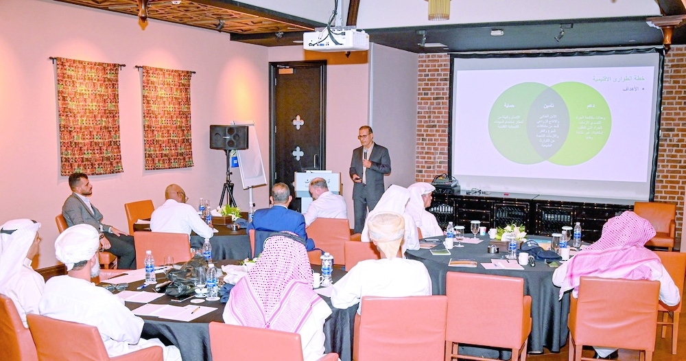 The workshop covered topics, including planning locust control operations at all levels