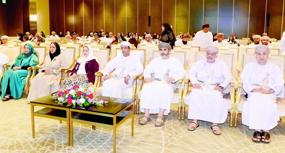 The event was held under the auspices of Mohammed bin Said al Balushi, Under-Secretary of the Ministry of Information
