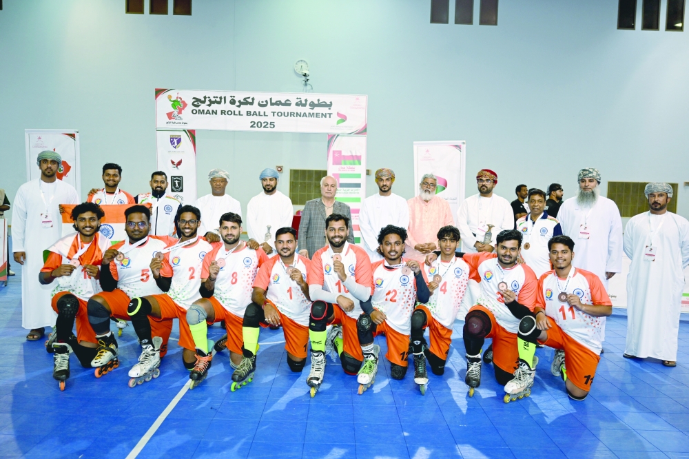 The Indian team O.Baba clinched the third spot
