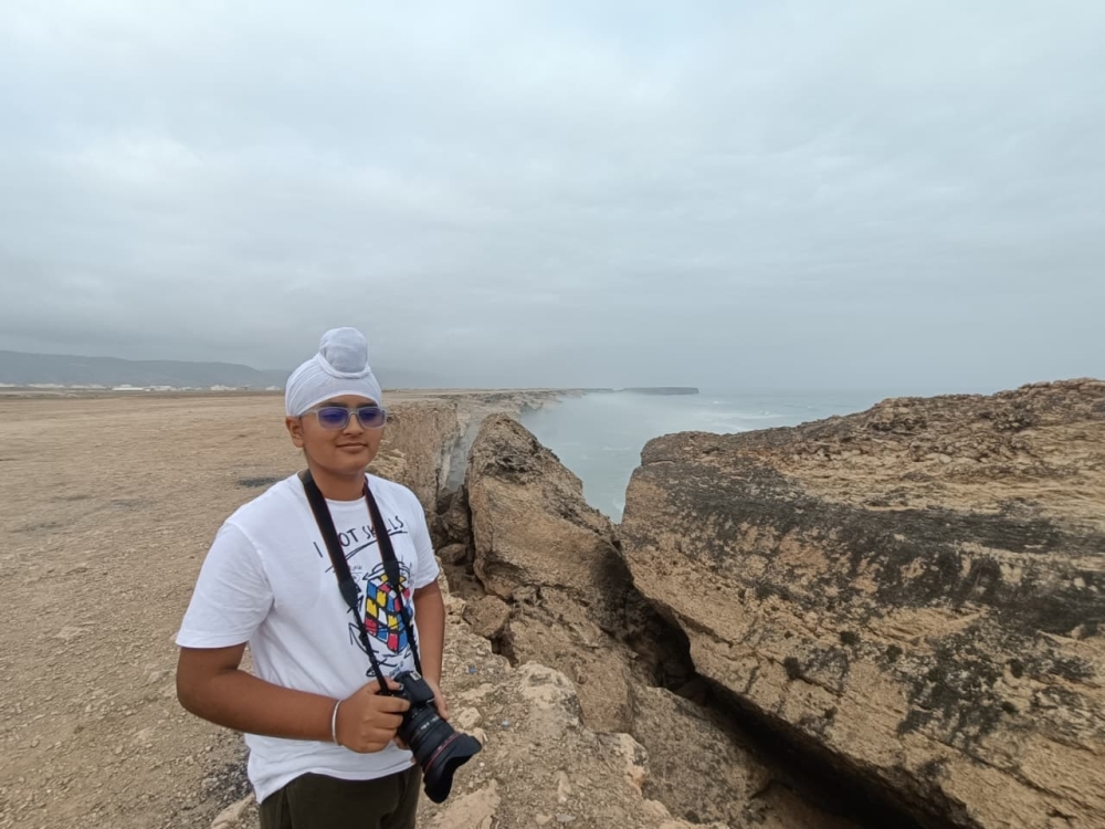 Paramveer Singh, Indian School Salalah student