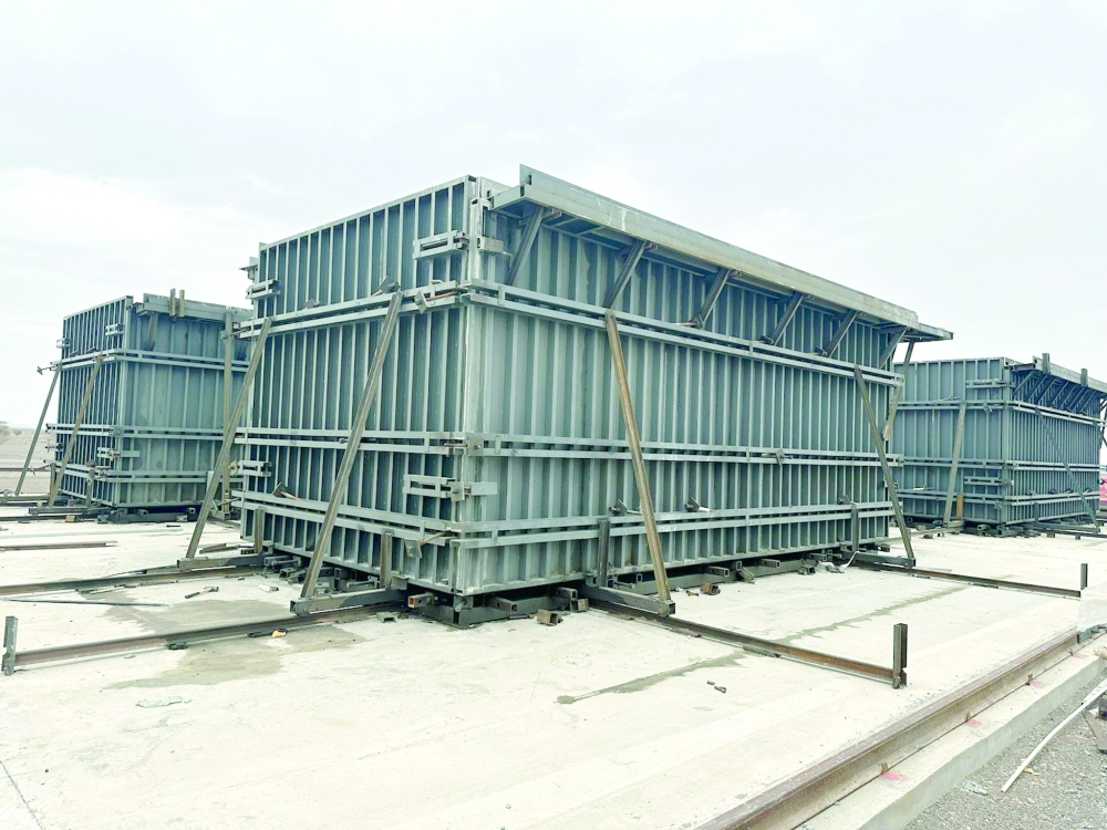 Construction underway of new projects at Al Mudhaibi Industrial City