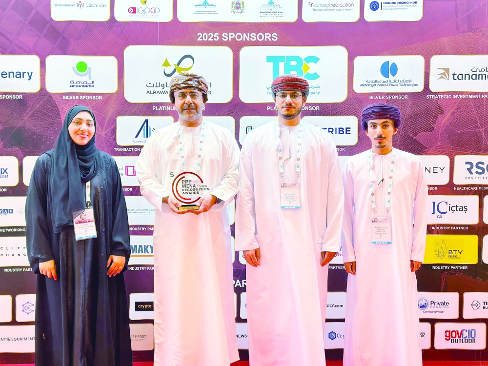 The award was announced at the 5th PPP Forum in Dubai