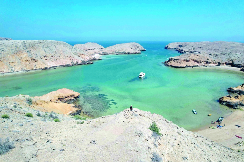 Scenic view of Bandar Al Khairan