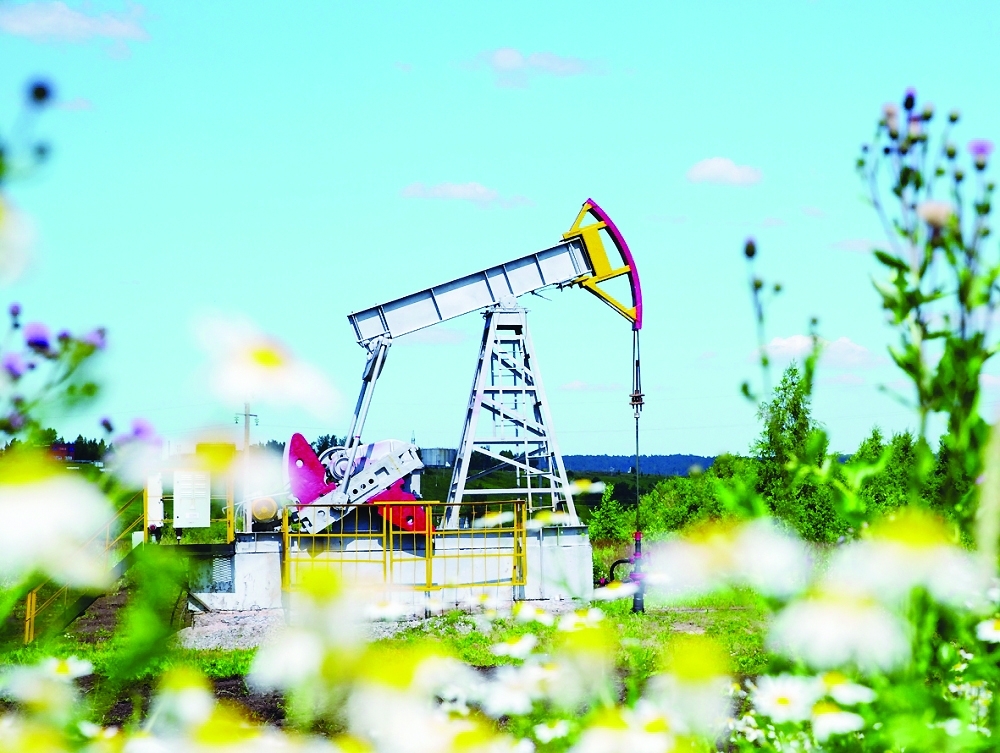 A view shows an oil pump jack outside Almetyevsk, in the Republic of Tatarstan, Russia. — Reuters