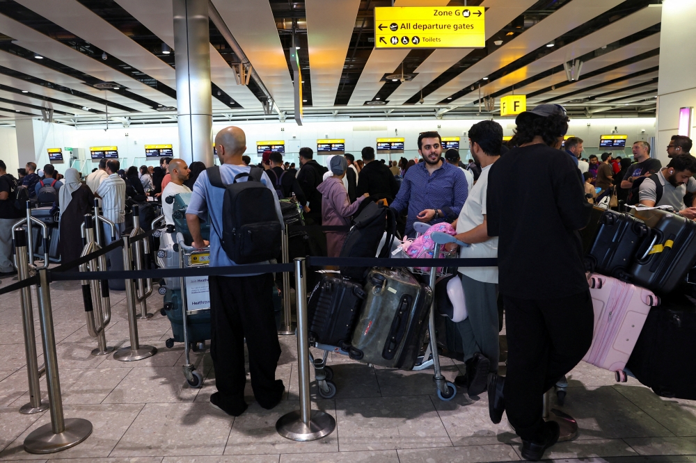 Some of Europe's biggest airports, including the region's busiest, London's Heathrow, raced to restore normal operations on Sunday after hackers disrupted automatic check-in systems. — Reuters
