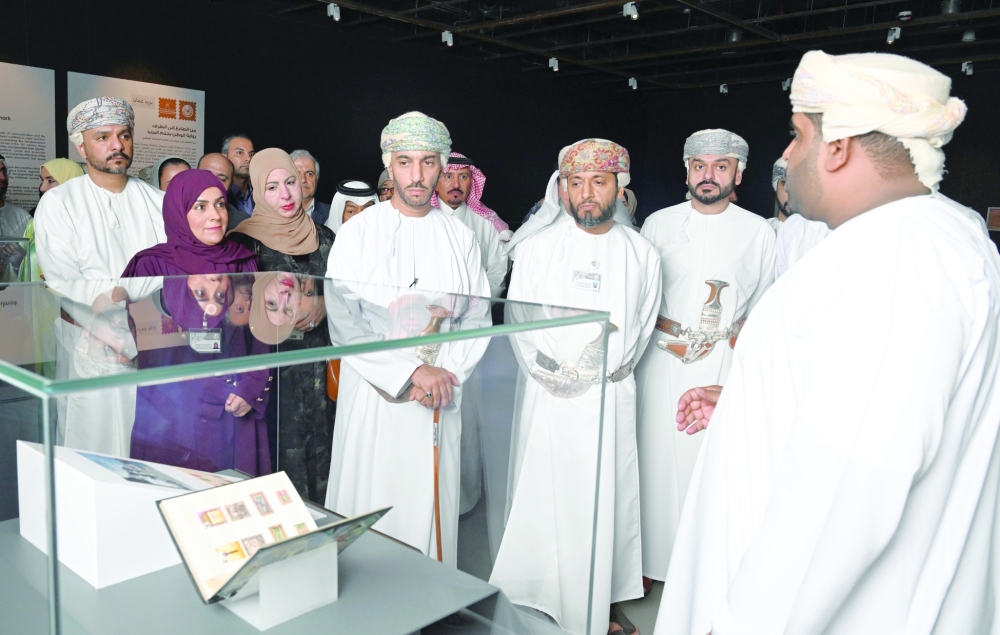 The exhibition opening ceremony was held under the auspices of Eng Ibrahim bin Said al Kharousi