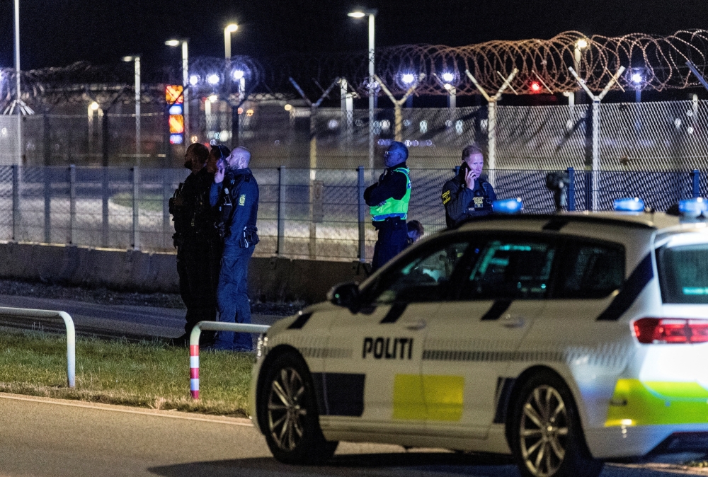 Drone reports at Copenhagen Airport