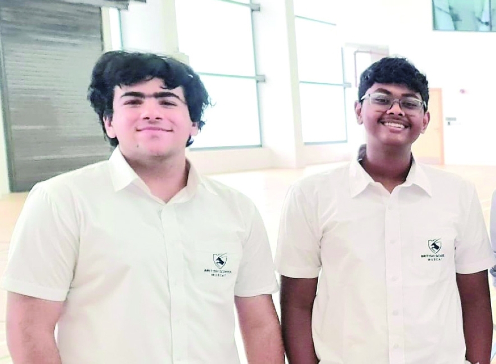 Arnav Jaykrishnan and Parsa Khalili