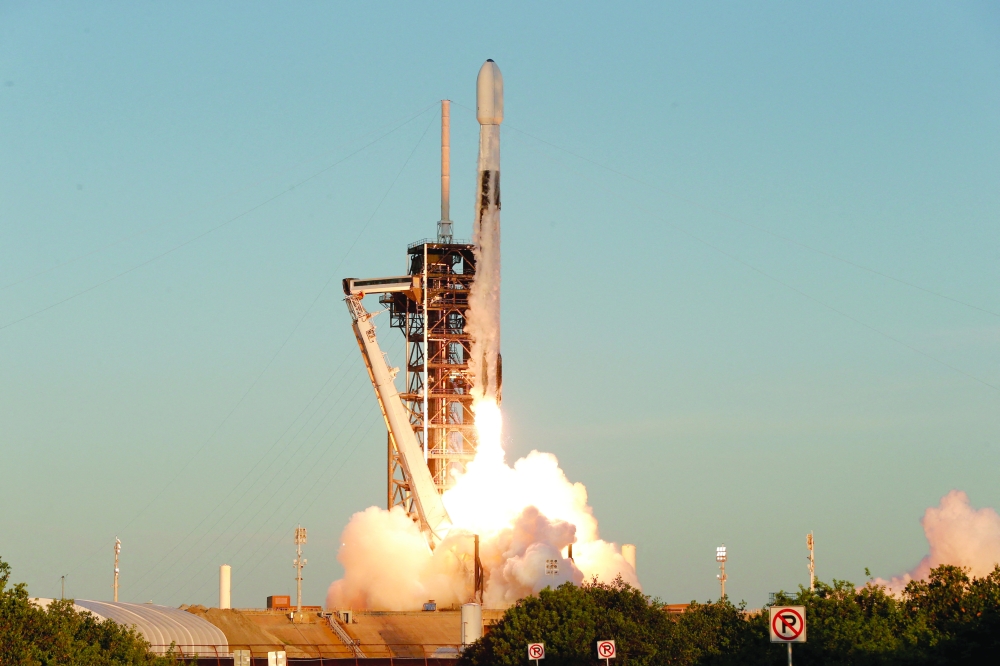 A SpaceX Falcon 9 rocket lifts off carrying Nasa's Interstellar Mapping and Acceleration Probe (IMAP) mission, Florida. — Reuters