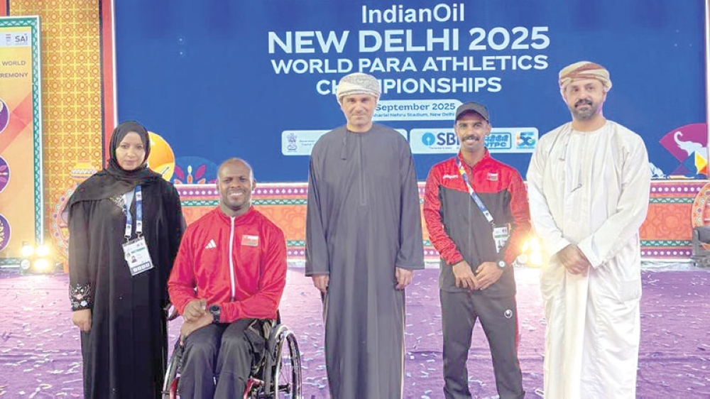 Oman is represented by an official delegation from the Oman Paralympic Committee, featuring athletes Mohammed bin Jameel al Mashaykhi and Taha bin Abdullah al Harassi.