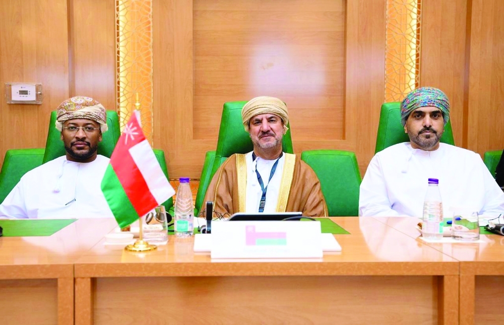 Oman Human Rights Commission delegation at the OIC General Secretariat in Jeddah