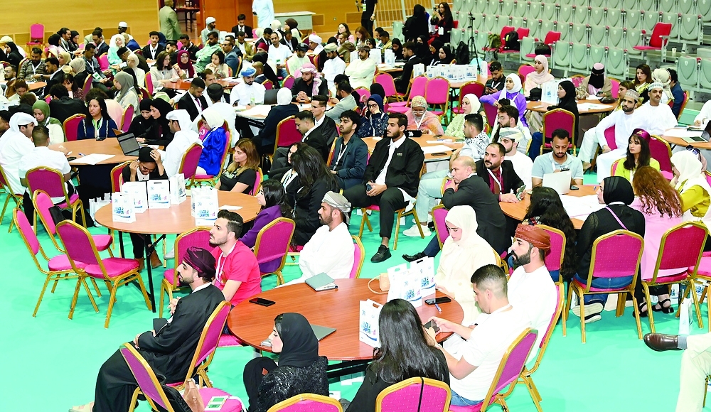 Around 200 young participants from across the Arab world are taking part.