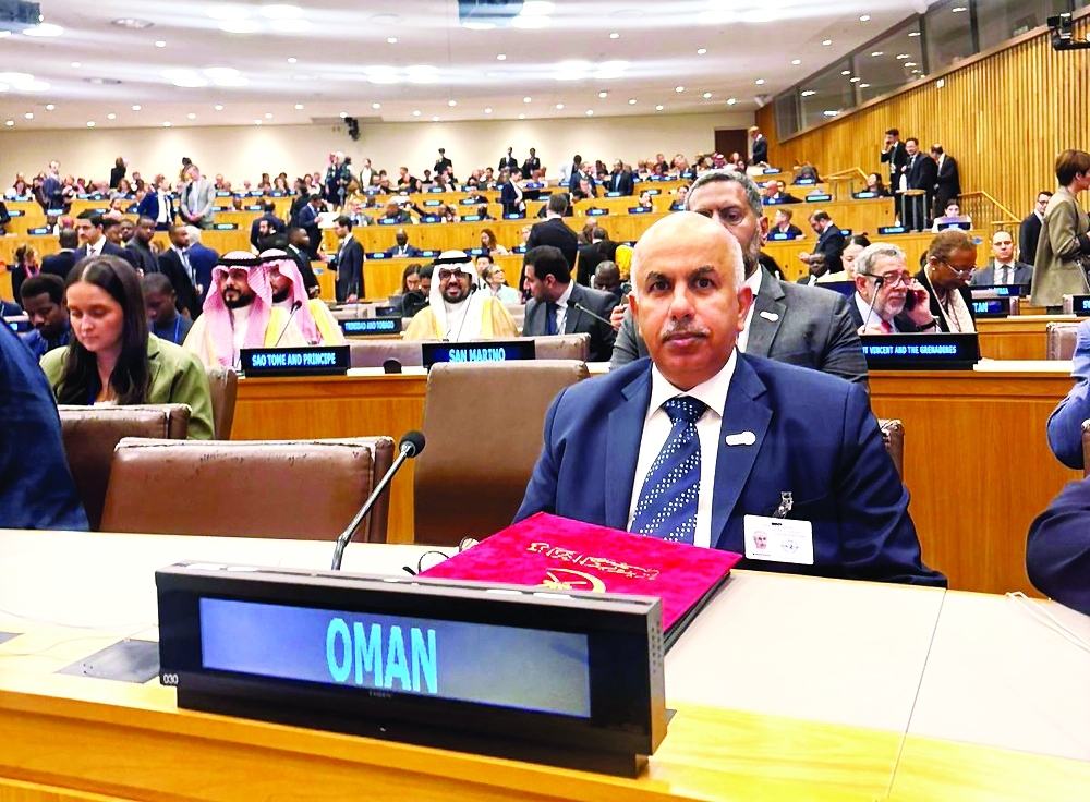 Dr Al Sabti at the UN General Assembly’s high-level meeting on preventing and controlling NCDs.