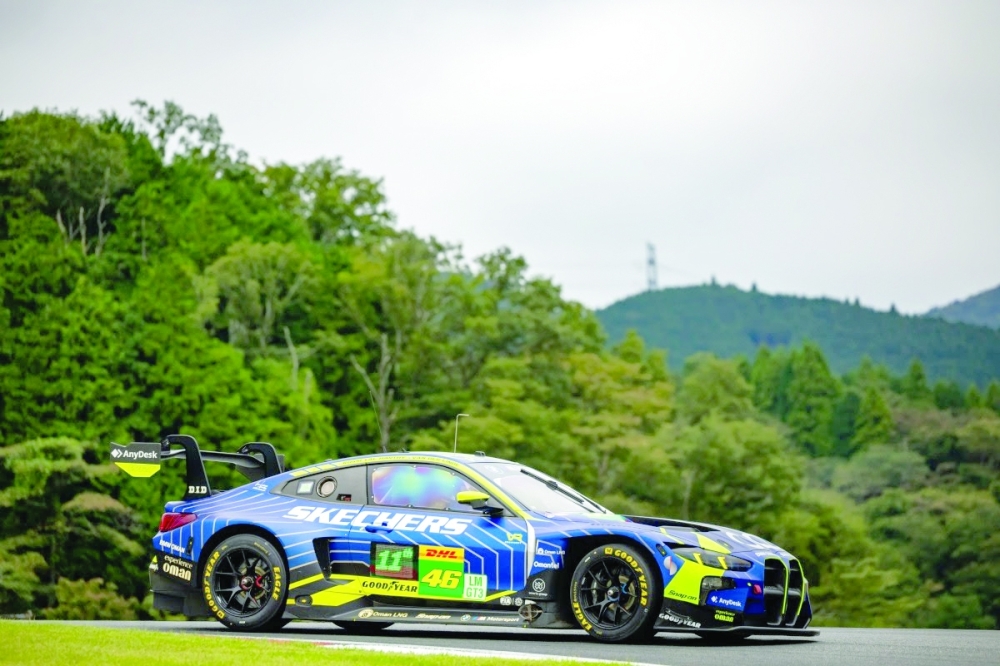 Team WRT BMW M4 car during the practice