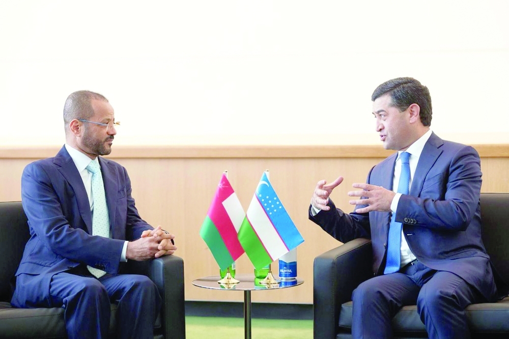 Sayyid Badr holds talks with his counterparts on the sidelines of the United Nations General Assembly’s 80th session