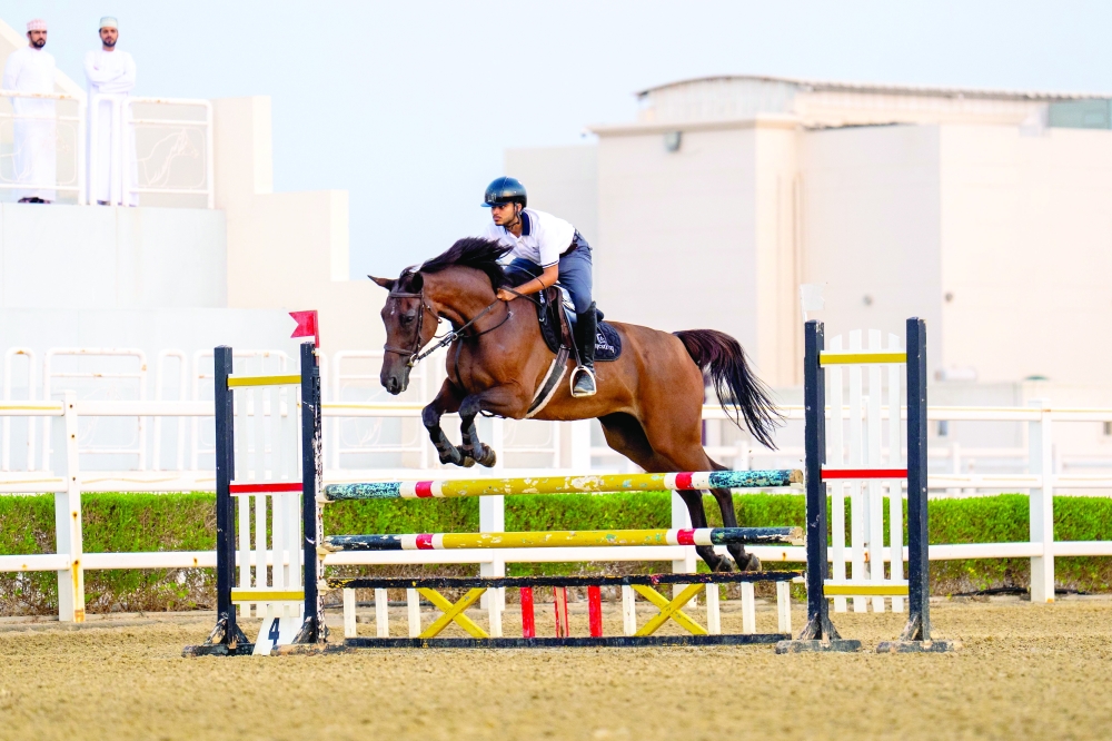 The competition was officiated by local judge and Director of Equestrian Activities, Khalid al Saifi.