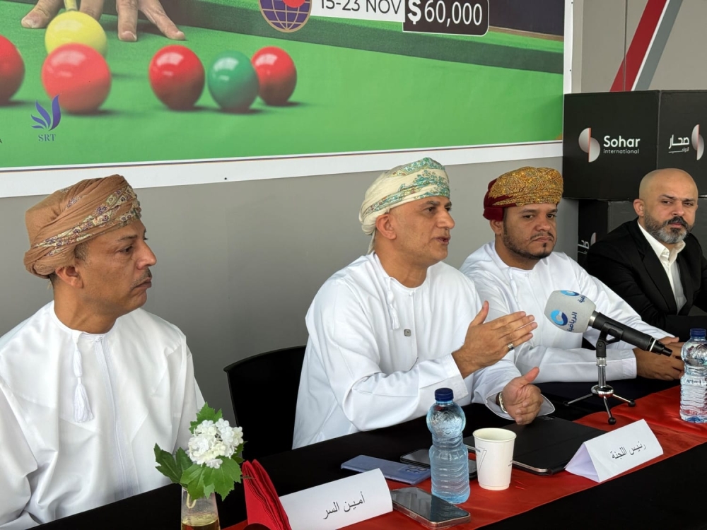 Muscat is preparing to host the World Snooker Doubles Championship (Men’s and Teams) from November 15 to 23. —  Mohammed Abu Nahal
