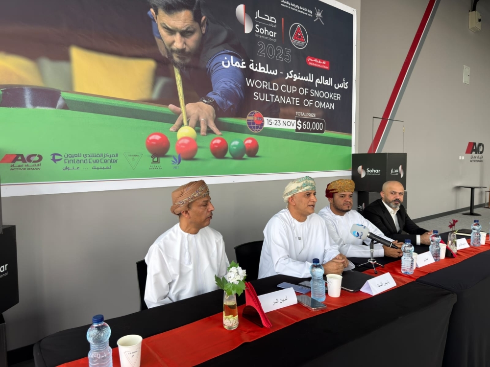 Muscat is preparing to host the World Snooker Doubles Championship (Men’s and Teams) from November 15 to 23. —  Mohammed Abu Nahal