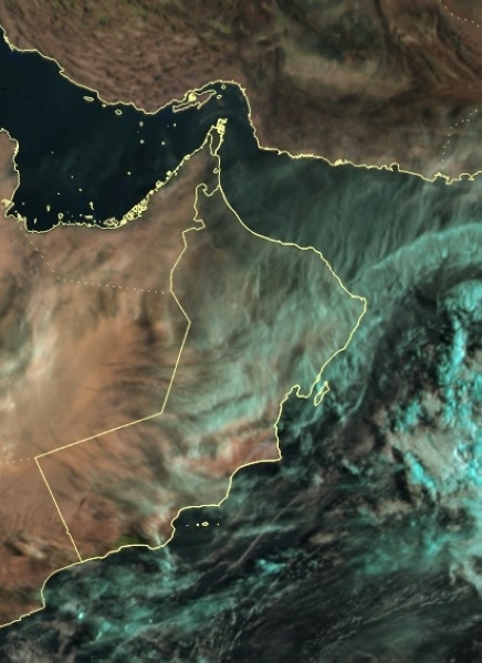 Tropisches Tiefdruckgebiet bildet sich über dem Arabischen Meer: Met