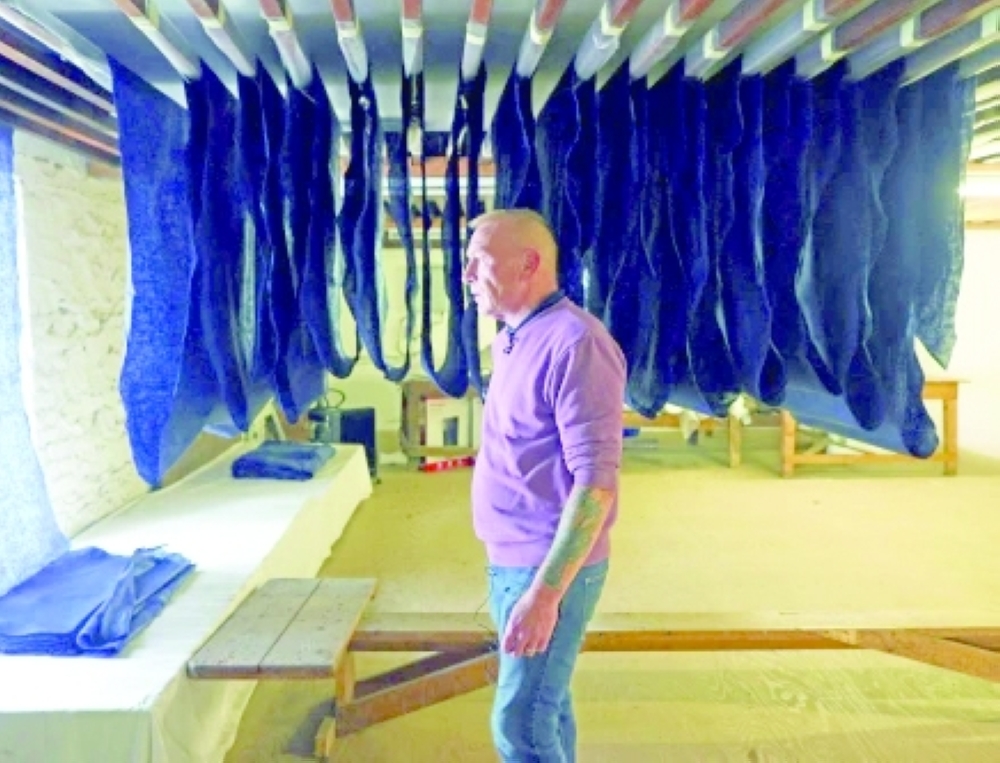 The world's last linen beetling mill eyes strong future