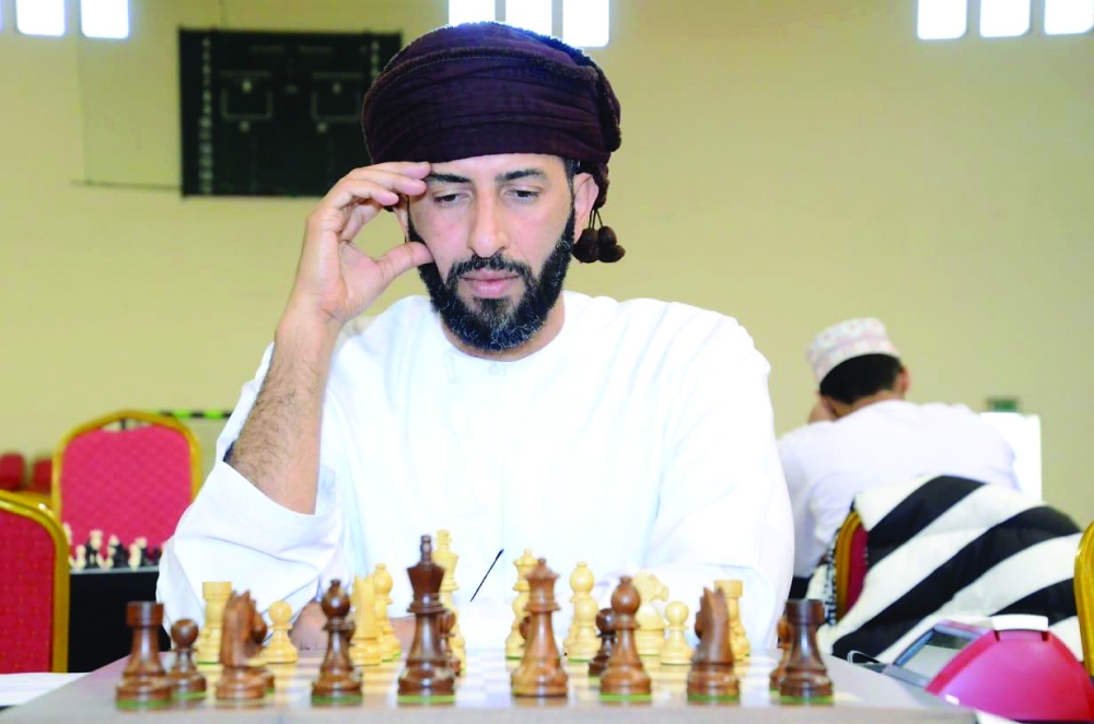 Ameen al Ansi is considered one of Oman’s most prominent chess players, having won several top places in local club and official competitions.
