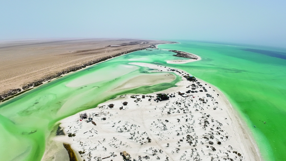 A scenic and unique coastal landscape from Barr Al Hikman. — Picture by Abdulaziz Al Riyami