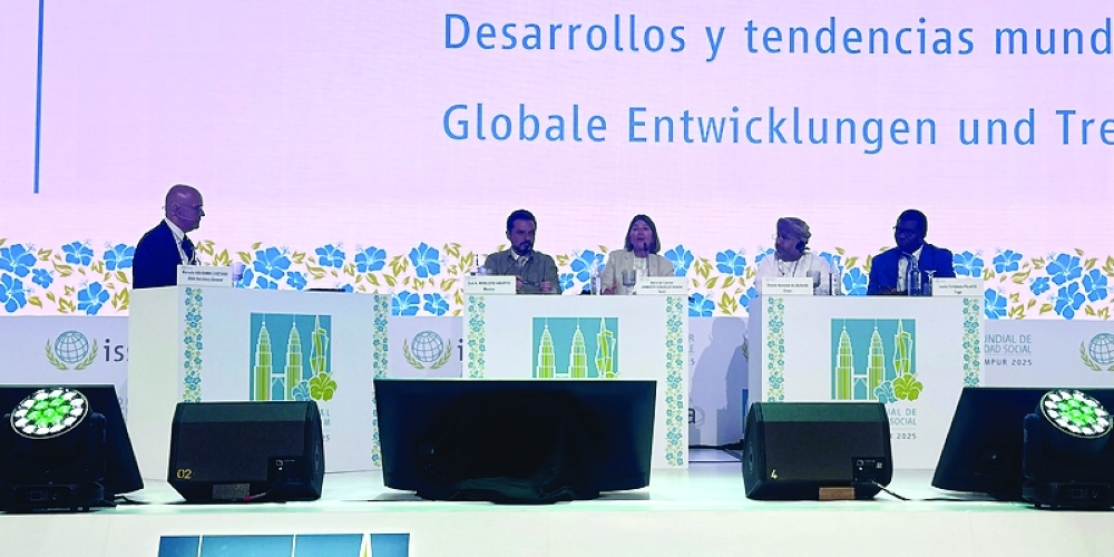 Oman earned global acclaim for pioneering role with the Social Protection Fund at the World Social Security Forum held in Malaysia