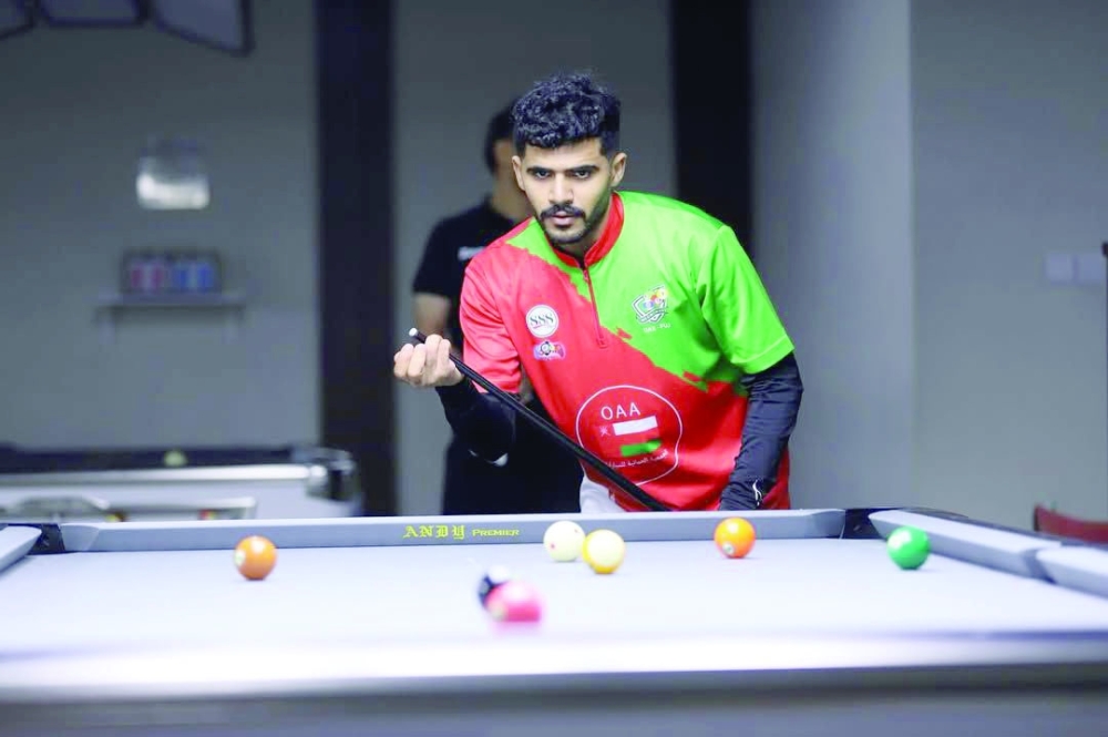 The Oman Billiards and Snooker Committee emphasised that Hamza al Awaidi’s participation represents an important step.