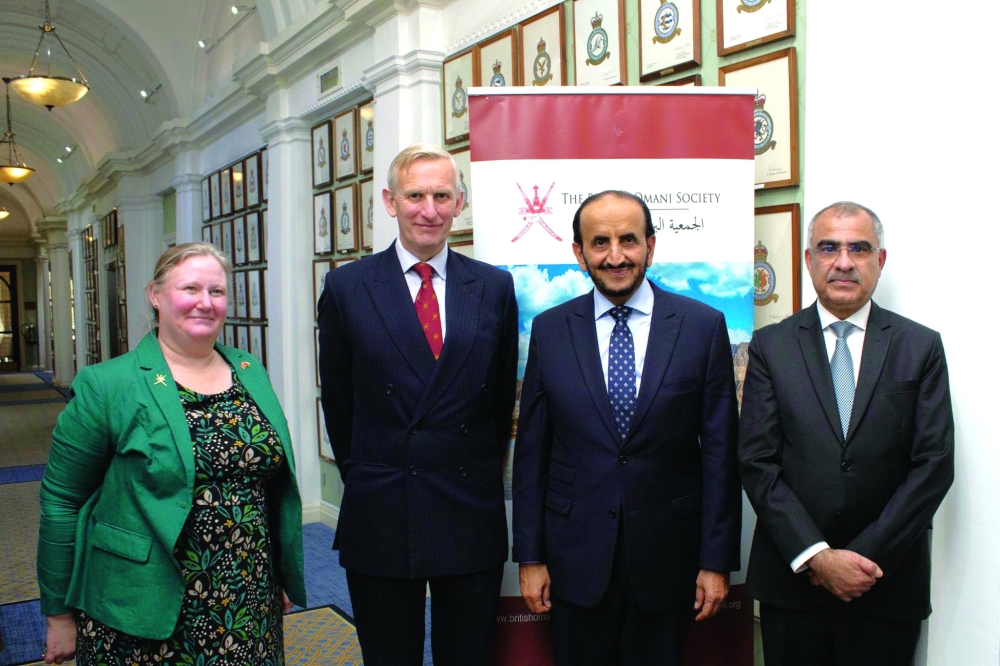 Shaikh Khalifa along with diplomats and BOS members at the 2025 Annual Lunch