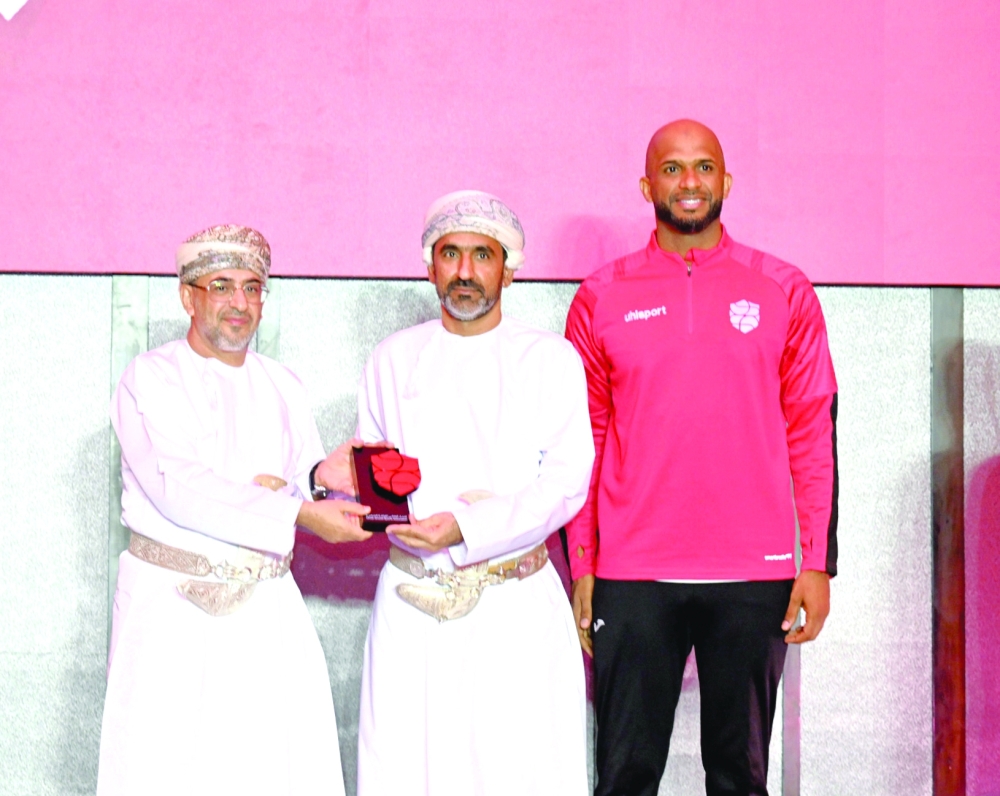 The event was attended by football great Ali al Habsi, senior executives, sports association heads and education officials.