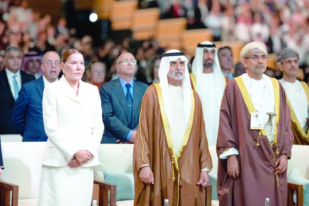 Dr Saud bin Hamoud al Habsi, Minister of Agriculture, Fisheries and Water Resources at the World Conservation Congress 2025 in Abu Dhabi on Friday. — ONA
