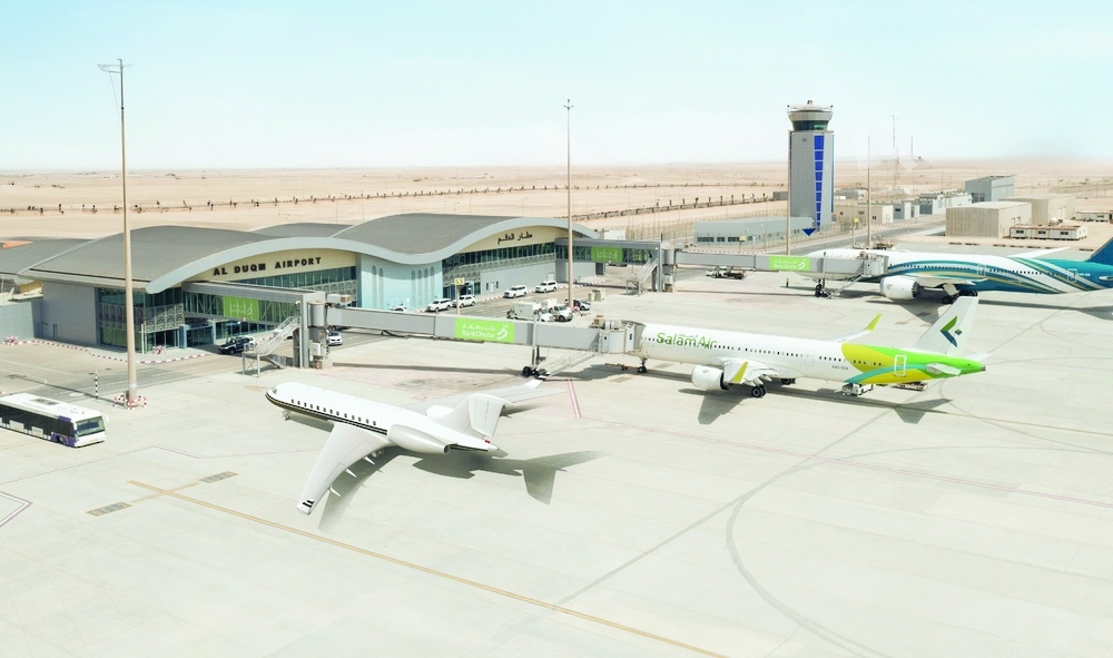 Duqm Airport maintained steady growth with passenger numbers reaching 40,173.