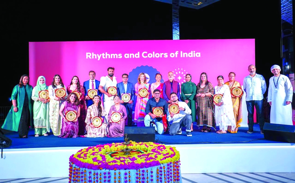 Indian Ambassador to Oman honoured the top Indian content creators in Oman