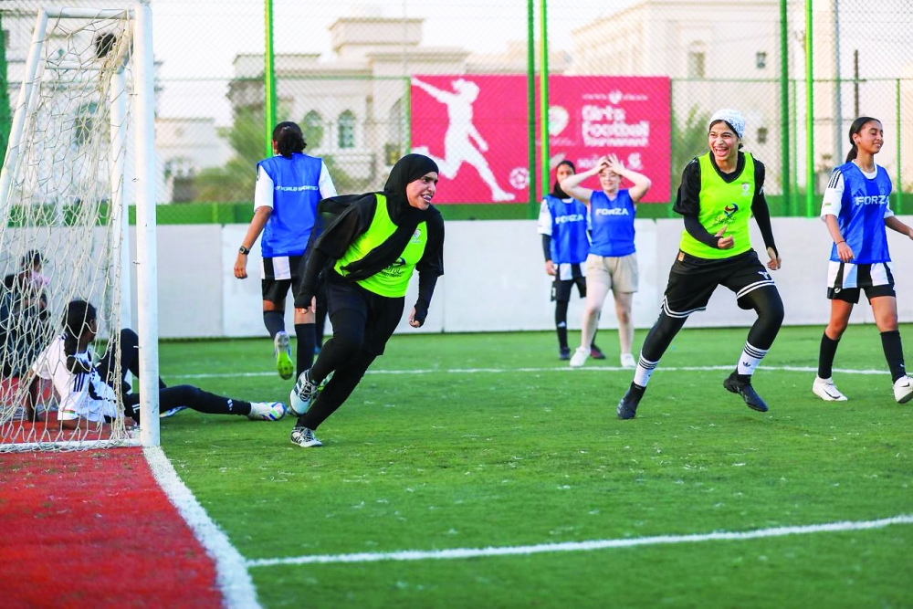 The matches are held at Goal One pitches in Al Athaiba.