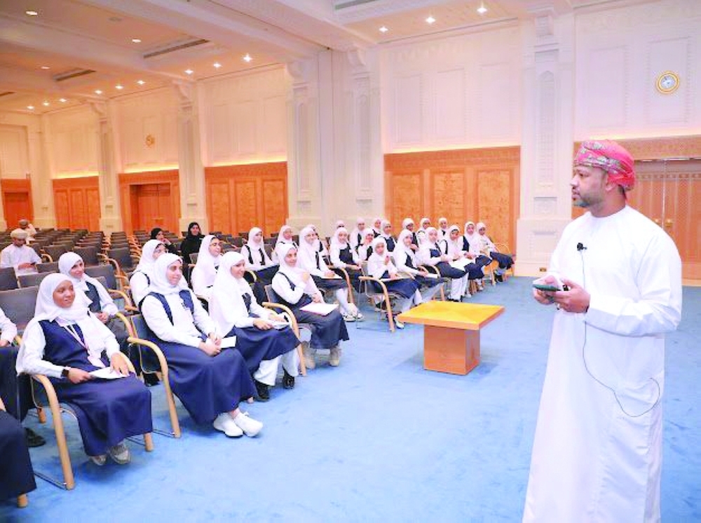 The event was held under the Sultan Qaboos Higher Centre for Culture and Science and targeted female students from schools.