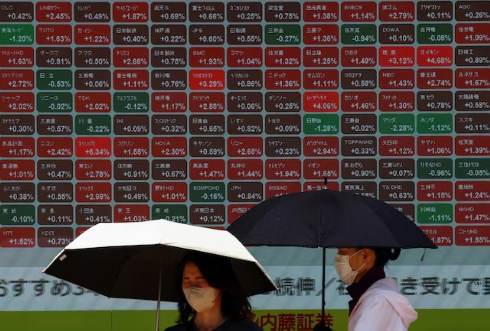 Asia stocks climb on wall street rally, chip gains lead. — Reuters 