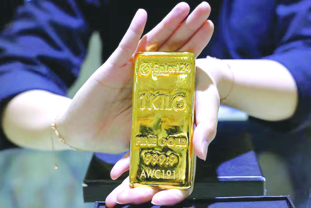 Gold prices scaled another record high at $4,241.77 on Thursday as investors increased their safe-haven bets.  — Reuters
