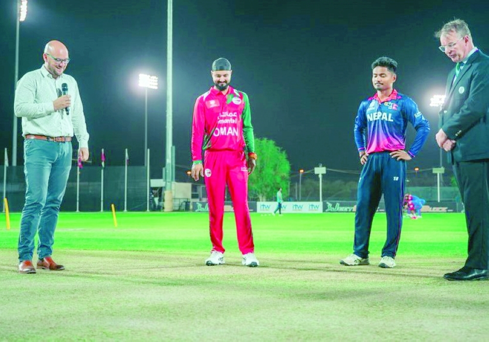 Nepal beat Oman after both teams qualify for T20 World Cup